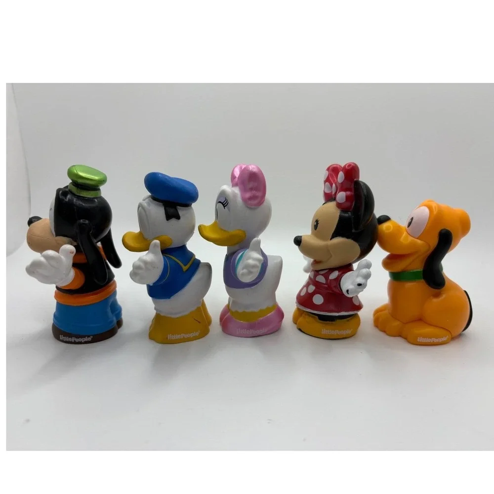 Fisher Price Little People Disney‎ Mickey Minnie Donald Daisy Pluto 5pc Figures